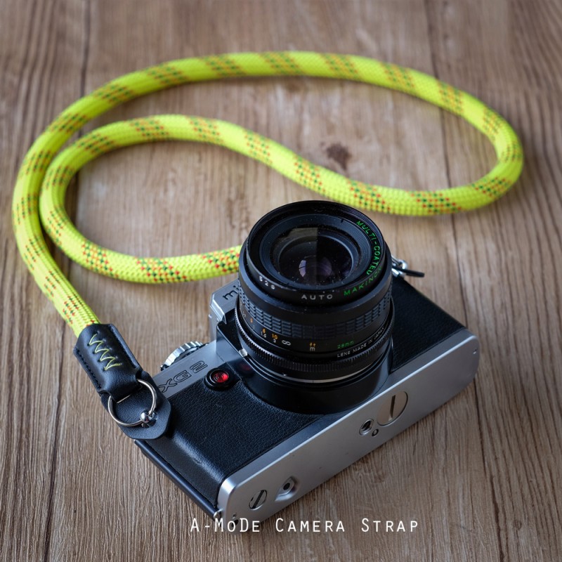 CSR Yellow Pattern France Beal Static Rope Camera Strap